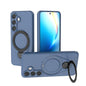 Ring Shield MagSafe TPU Phone Case with 360 Degree Rotating Holder, For Samsung Galaxy S26+ 5G, For Samsung Galaxy S26 Ultra 5G, For Samsung Galaxy S26 5G, For Samsung Galaxy S25 5G, For Samsung Galaxy S25 Ultra 5G, For Samsung Galaxy S24 Ultra 5G     ...