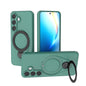 Ring Shield MagSafe TPU Phone Case with 360 Degree Rotating Holder, For Samsung Galaxy S26+ 5G, For Samsung Galaxy S26 Ultra 5G, For Samsung Galaxy S26 5G, For Samsung Galaxy S25 5G, For Samsung Galaxy S25 Ultra 5G, For Samsung Galaxy S24 Ultra 5G     ...