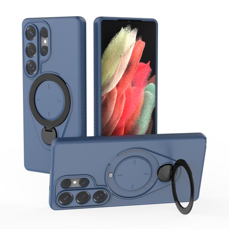 Ring Shield MagSafe TPU Phone Case with 360 Degree Rotating Holder, For Samsung Galaxy S26+ 5G, For Samsung Galaxy S26 Ultra 5G, For Samsung Galaxy S26 5G, For Samsung Galaxy S25 5G, For Samsung Galaxy S25 Ultra 5G, For Samsung Galaxy S24 Ultra 5G     ...