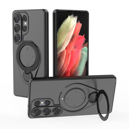 Ring Shield MagSafe TPU Phone Case with 360 Degree Rotating Holder, For Samsung Galaxy S26+ 5G, For Samsung Galaxy S26 Ultra 5G, For Samsung Galaxy S26 5G, For Samsung Galaxy S25 5G, For Samsung Galaxy S25 Ultra 5G, For Samsung Galaxy S24 Ultra 5G     ...