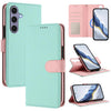 Detachable Litchi Texture Magnetic Side-Patch Vegan Leather Phone Case, For Samsung Galaxy S25 5G, For Samsung Galaxy S25+ 5G, For Samsung Galaxy S25 Ultra 5G, For Samsung Galaxy S24 FE 5G, For Samsung Galaxy S24 Ultra 5G, For Samsung Galaxy S24+ 5G   ...