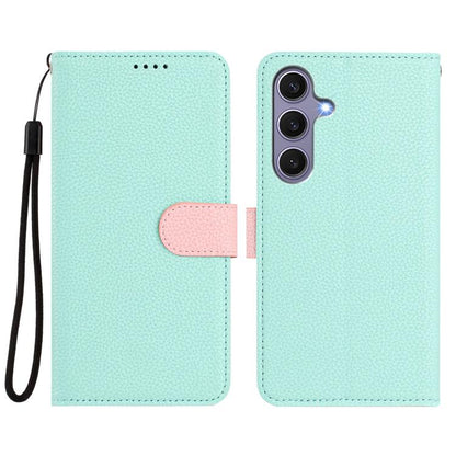 Detachable Litchi Texture Magnetic Side-Patch Vegan Leather Phone Case, For Samsung Galaxy S25 5G, For Samsung Galaxy S25+ 5G, For Samsung Galaxy S25 Ultra 5G, For Samsung Galaxy S24 FE 5G, For Samsung Galaxy S24 Ultra 5G, For Samsung Galaxy S24+ 5G   ...