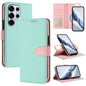 Detachable Litchi Texture Magnetic Side-Patch Vegan Leather Phone Case, For Samsung Galaxy S25 5G, For Samsung Galaxy S25+ 5G, For Samsung Galaxy S25 Ultra 5G, For Samsung Galaxy S24 FE 5G, For Samsung Galaxy S24 Ultra 5G, For Samsung Galaxy S24+ 5G   ...