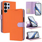 Detachable Litchi Texture Magnetic Side-Patch Vegan Leather Phone Case, For Samsung Galaxy S25 5G, For Samsung Galaxy S25+ 5G, For Samsung Galaxy S25 Ultra 5G, For Samsung Galaxy S24 FE 5G, For Samsung Galaxy S24 Ultra 5G, For Samsung Galaxy S24+ 5G   ...