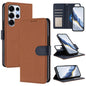 Detachable Litchi Texture Magnetic Side-Patch Vegan Leather Phone Case, For Samsung Galaxy S25 5G, For Samsung Galaxy S25+ 5G, For Samsung Galaxy S25 Ultra 5G, For Samsung Galaxy S24 FE 5G, For Samsung Galaxy S24 Ultra 5G, For Samsung Galaxy S24+ 5G   ...