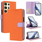 Detachable Litchi Texture Magnetic Side-Patch Vegan Leather Phone Case, For Samsung Galaxy S25 5G, For Samsung Galaxy S25+ 5G, For Samsung Galaxy S25 Ultra 5G, For Samsung Galaxy S24 FE 5G, For Samsung Galaxy S24 Ultra 5G, For Samsung Galaxy S24+ 5G   ...