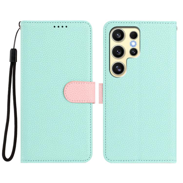 Detachable Litchi Texture Magnetic Side-Patch Vegan Leather Phone Case, For Samsung Galaxy S23 Ultra 5G, For Samsung Galaxy S23+ 5G, For Samsung Galaxy S23 5G, For Samsung Galaxy S22 Ultra 5G, For Samsung Galaxy S22+ 5G, For Samsung Galaxy S22 5G      ...