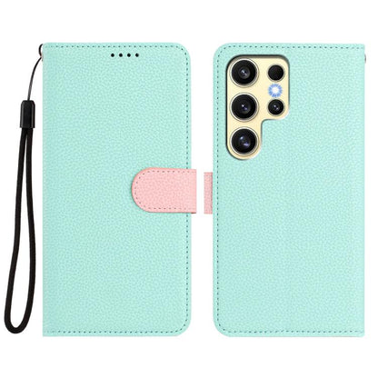 Detachable Litchi Texture Magnetic Side-Patch Vegan Leather Phone Case, For Samsung Galaxy S23 Ultra 5G, For Samsung Galaxy S23+ 5G, For Samsung Galaxy S23 5G, For Samsung Galaxy S22 Ultra 5G, For Samsung Galaxy S22+ 5G, For Samsung Galaxy S22 5G      ...