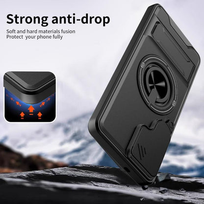 Lens Sliding Window Multifunctional Magnetic Shockproof Phone Case, For Samsung Galaxy S26+ 5G, For Galaxy S26 Edge 5G, For Samsung Galaxy S26 Ultra 5G, For Samsung Galaxy S26 5G, For Samsung Galaxy S25 FE 5G, For Samsung Galaxy S25 Edge 5G            ...