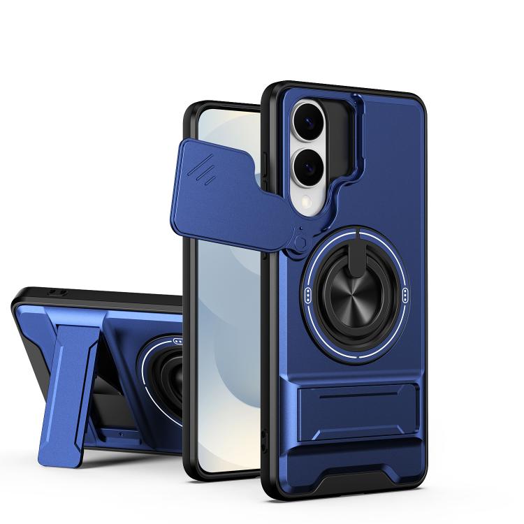 Lens Sliding Window Multifunctional Magnetic Shockproof Phone Case, For Samsung Galaxy S26+ 5G, For Galaxy S26 Edge 5G, For Samsung Galaxy S26 Ultra 5G, For Samsung Galaxy S26 5G, For Samsung Galaxy S25 FE 5G, For Samsung Galaxy S25 Edge 5G            ...