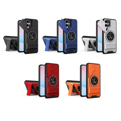 Lens Sliding Window Multifunctional Magnetic Shockproof Phone Case, For Samsung Galaxy S24 FE 5G, For Samsung Galaxy S24 Ultra 5G, For Galaxy S24 5G, For Galaxy S23 FE 5G, For Samsung Galaxy S23 Ultra 5G, For Galaxy S23+ 5G, For Galaxy S23 5G          ...
