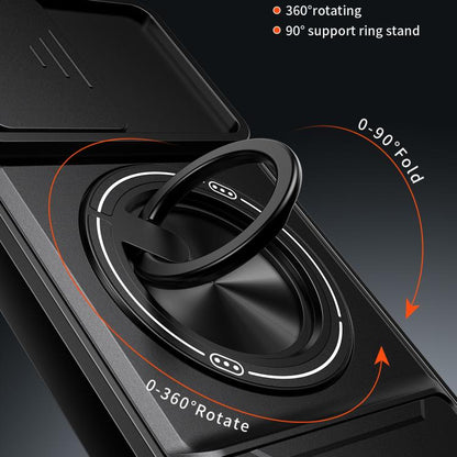 Lens Sliding Window Multifunctional Magnetic Shockproof Phone Case, For Galaxy S21 FE 5G, For Galaxy S21 5G, For Galaxy S21+ 5G, For Galaxy S20 FE 5G, For Galaxy S20 Ultra 5G, For Galaxy S20 5G