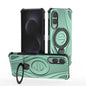 Star Ring Metallic Pivot Bracket Magnetic Phone Case, For Samsung Galaxy S25 Edge 5G, For Samsung Galaxy S25 5G, For Samsung Galaxy S25 Ultra 5G