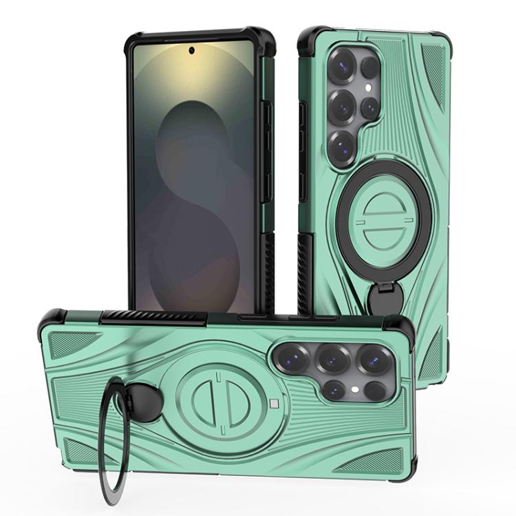 Star Ring Metallic Pivot Bracket Magnetic Phone Case, For Samsung Galaxy S25 Edge 5G, For Samsung Galaxy S25 5G, For Samsung Galaxy S25 Ultra 5G