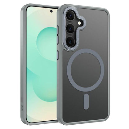 XDcase Metal Lens Frame Skin Feel Magnetic Phone Case, For Samsung Galaxy S25 5G, For Samsung Galaxy S25+ 5G, For Samsung Galaxy S25 Ultra 5G, For Samsung Galaxy S24 Ultra 5G, For Samsung Galaxy S24+ 5G, For Samsung Galaxy S24 5G
