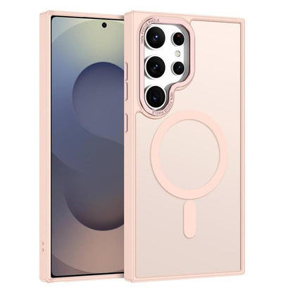 XDcase Metal Lens Frame Skin Feel Magnetic Phone Case, For Samsung Galaxy S25 5G, For Samsung Galaxy S25+ 5G, For Samsung Galaxy S25 Ultra 5G, For Samsung Galaxy S24 Ultra 5G, For Samsung Galaxy S24+ 5G, For Samsung Galaxy S24 5G