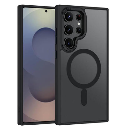 XDcase Metal Lens Frame Skin Feel Magnetic Phone Case, For Samsung Galaxy S25 5G, For Samsung Galaxy S25+ 5G, For Samsung Galaxy S25 Ultra 5G, For Samsung Galaxy S24 Ultra 5G, For Samsung Galaxy S24+ 5G, For Samsung Galaxy S24 5G