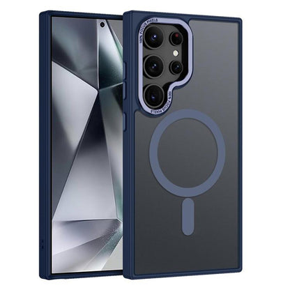 XDcase Metal Lens Frame Skin Feel Magnetic Phone Case, For Samsung Galaxy S25 5G, For Samsung Galaxy S25+ 5G, For Samsung Galaxy S25 Ultra 5G, For Samsung Galaxy S24 Ultra 5G, For Samsung Galaxy S24+ 5G, For Samsung Galaxy S24 5G