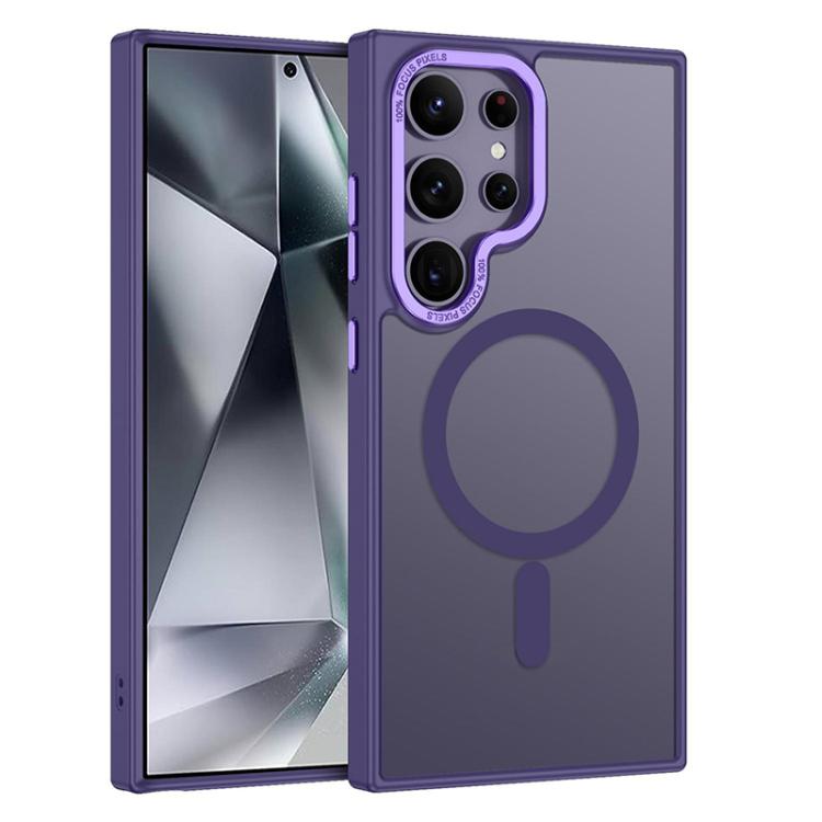 XDcase Metal Lens Frame Skin Feel Magnetic Phone Case, For Samsung Galaxy S25 5G, For Samsung Galaxy S25+ 5G, For Samsung Galaxy S25 Ultra 5G, For Samsung Galaxy S24 Ultra 5G, For Samsung Galaxy S24+ 5G, For Samsung Galaxy S24 5G