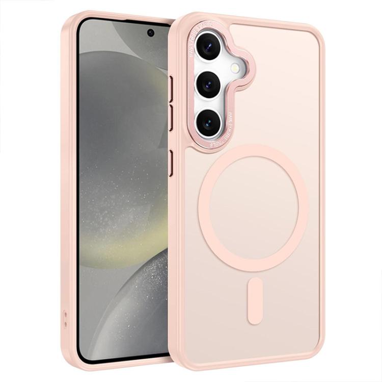 XDcase Metal Lens Frame Skin Feel Magnetic Phone Case, For Samsung Galaxy S25 5G, For Samsung Galaxy S25+ 5G, For Samsung Galaxy S25 Ultra 5G, For Samsung Galaxy S24 Ultra 5G, For Samsung Galaxy S24+ 5G, For Samsung Galaxy S24 5G