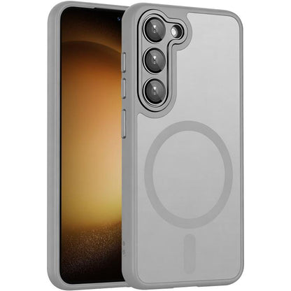XDcase Skin Feel Magnetic Frosted Phone Case with Lens Film, For Samsung Galaxy S25 Edge 5G, For Samsung Galaxy S25 / S24 5G, For Samsung Galaxy S25+ / S24+ 5G, For Samsung Galaxy S25 Ultra 5G, For Samsung Galaxy S24 FE 5G, For Samsung Galaxy S24 Ultra...