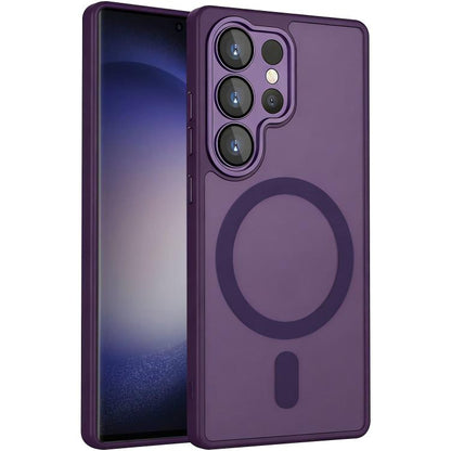 XDcase Skin Feel Magnetic Frosted Phone Case with Lens Film, For Samsung Galaxy S25 Edge 5G, For Samsung Galaxy S25 / S24 5G, For Samsung Galaxy S25+ / S24+ 5G, For Samsung Galaxy S25 Ultra 5G, For Samsung Galaxy S24 FE 5G, For Samsung Galaxy S24 Ultra...