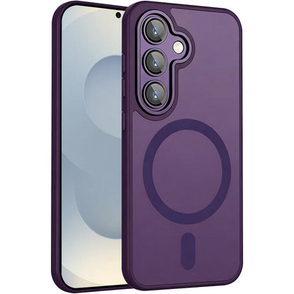XDcase Skin Feel Magnetic Frosted Phone Case with Lens Film, For Samsung Galaxy S25 Edge 5G, For Samsung Galaxy S25 / S24 5G, For Samsung Galaxy S25+ / S24+ 5G, For Samsung Galaxy S25 Ultra 5G, For Samsung Galaxy S24 FE 5G, For Samsung Galaxy S24 Ultra...