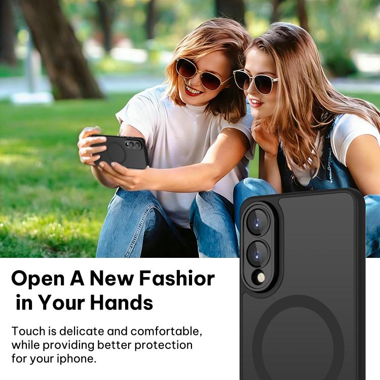 XDcase Skin Feel Magnetic Frosted Phone Case with Lens Film, For Samsung Galaxy S25 Edge 5G, For Samsung Galaxy S25 / S24 5G, For Samsung Galaxy S25+ / S24+ 5G, For Samsung Galaxy S25 Ultra 5G, For Samsung Galaxy S24 FE 5G, For Samsung Galaxy S24 Ultra...