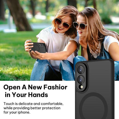 XDcase Skin Feel Magnetic Frosted Phone Case with Lens Film, For Samsung Galaxy S25 Edge 5G, For Samsung Galaxy S25 / S24 5G, For Samsung Galaxy S25+ / S24+ 5G, For Samsung Galaxy S25 Ultra 5G, For Samsung Galaxy S24 FE 5G, For Samsung Galaxy S24 Ultra...