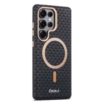 ESEBLE L3 Triangular Shield Metal Lens Magnetic Phone Case, For Samsung Galaxy S26 Ultra 5G, For Samsung Galaxy S26 5G, For Samsung Galaxy S25 5G / S24 5G, For Samsung Galaxy S25+ 5G / S24+ 5G, For Samsung Galaxy S25 Ultra 5G                           ...