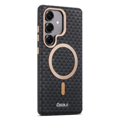 ESEBLE L3 Triangular Shield Metal Lens Magnetic Phone Case, For Samsung Galaxy S26 Ultra 5G, For Samsung Galaxy S26 5G, For Samsung Galaxy S25 5G / S24 5G, For Samsung Galaxy S25+ 5G / S24+ 5G, For Samsung Galaxy S25 Ultra 5G                           ...