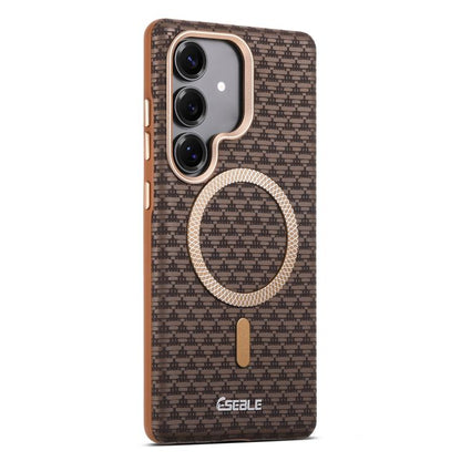 ESEBLE L3 Triangular Shield Metal Lens Magnetic Phone Case, For Samsung Galaxy S26 Ultra 5G, For Samsung Galaxy S26 5G, For Samsung Galaxy S25 5G / S24 5G, For Samsung Galaxy S25+ 5G / S24+ 5G, For Samsung Galaxy S25 Ultra 5G                           ...