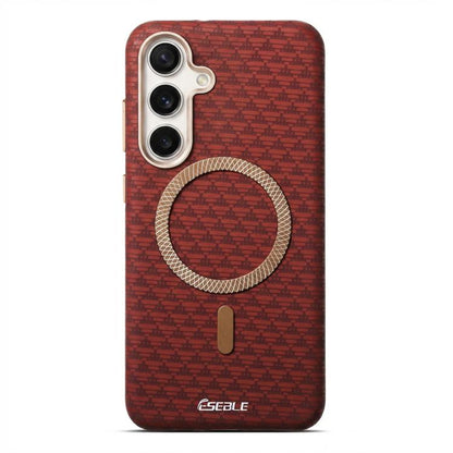 ESEBLE L3 Triangular Shield Metal Lens Magnetic Phone Case, For Samsung Galaxy S26 Ultra 5G, For Samsung Galaxy S26 5G, For Samsung Galaxy S25 5G / S24 5G, For Samsung Galaxy S25+ 5G / S24+ 5G, For Samsung Galaxy S25 Ultra 5G                           ...