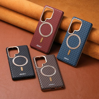 ESEBLE L3 Triangular Shield Metal Lens Magnetic Phone Case, For Samsung Galaxy S26 Ultra 5G, For Samsung Galaxy S26 5G, For Samsung Galaxy S25 5G / S24 5G, For Samsung Galaxy S25+ 5G / S24+ 5G, For Samsung Galaxy S25 Ultra 5G                           ...