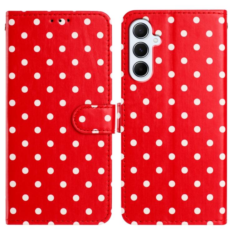 Small Dots Pattern Vegan Leather Phone Case, For Samsung Galaxy S23 FE 5G, For Samsung Galaxy S23 Ultra 5G, For Samsung Galaxy S23+ 5G, For Samsung Galaxy S23 5G, For Samsung Galaxy S20 FE, For Samsung Galaxy S22 Ultra 5G, For Samsung Galaxy S22+ 5G   ...