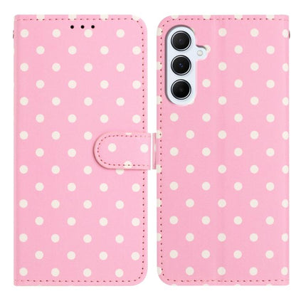 Small Dots Pattern Vegan Leather Phone Case, For Samsung Galaxy S23 FE 5G, For Samsung Galaxy S23 Ultra 5G, For Samsung Galaxy S23+ 5G, For Samsung Galaxy S23 5G, For Samsung Galaxy S20 FE, For Samsung Galaxy S22 Ultra 5G, For Samsung Galaxy S22+ 5G   ...