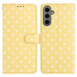 Small Dots Pattern Vegan Leather Phone Case, For Samsung Galaxy S25 FE 5G, For Samsung Galaxy S25 5G, For Samsung Galaxy S25+ 5G, For Samsung Galaxy S25 Ultra 5G, For Samsung Galaxy S24 FE 5G, For Samsung Galaxy S24 Ultra 5G, For Samsung Galaxy S24+ 5G...