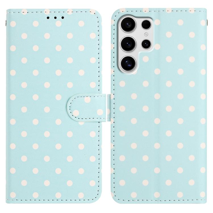 Small Dots Pattern Vegan Leather Phone Case, For Samsung Galaxy S23 FE 5G, For Samsung Galaxy S23 Ultra 5G, For Samsung Galaxy S23+ 5G, For Samsung Galaxy S23 5G, For Samsung Galaxy S20 FE, For Samsung Galaxy S22 Ultra 5G, For Samsung Galaxy S22+ 5G   ...