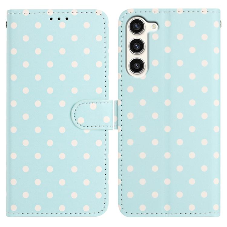 Small Dots Pattern Vegan Leather Phone Case, For Samsung Galaxy S23 FE 5G, For Samsung Galaxy S23 Ultra 5G, For Samsung Galaxy S23+ 5G, For Samsung Galaxy S23 5G, For Samsung Galaxy S20 FE, For Samsung Galaxy S22 Ultra 5G, For Samsung Galaxy S22+ 5G   ...