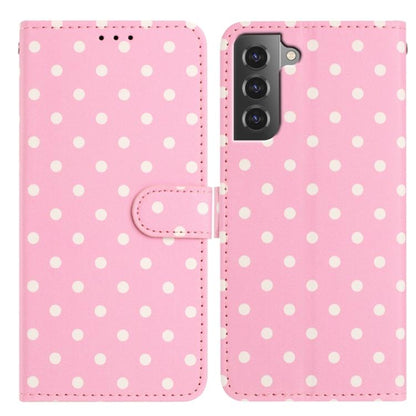 Small Dots Pattern Vegan Leather Phone Case, For Samsung Galaxy S23 FE 5G, For Samsung Galaxy S23 Ultra 5G, For Samsung Galaxy S23+ 5G, For Samsung Galaxy S23 5G, For Samsung Galaxy S20 FE, For Samsung Galaxy S22 Ultra 5G, For Samsung Galaxy S22+ 5G   ...