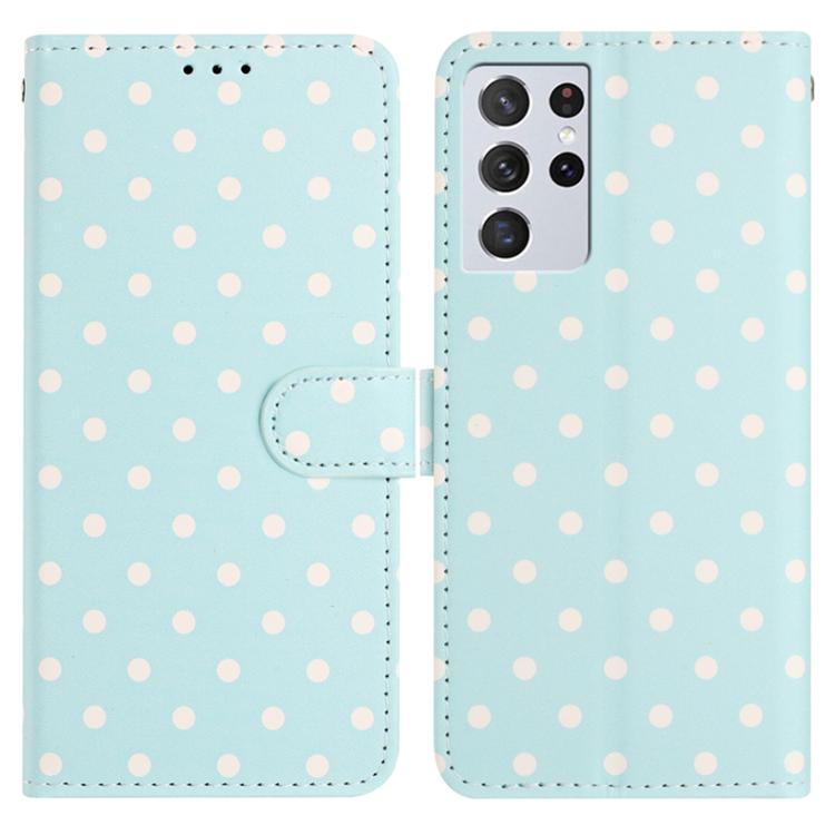Small Dots Pattern Vegan Leather Phone Case, For Samsung Galaxy S21 FE 5G, For Samsung Galaxy S21 5G, For Samsung Galaxy S21+ 5G, For Samsung Galaxy S21 Ultra 5G, For Samsung Galaxy Note20 Ultra, For Samsung Galaxy Note20, For Samsung Galaxy S20 Ultra ...