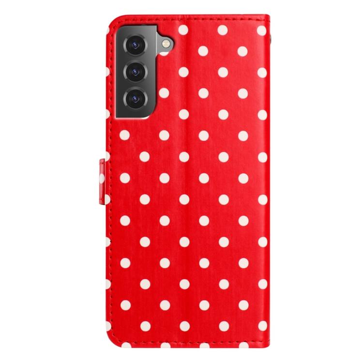 Small Dots Pattern Vegan Leather Phone Case, For Samsung Galaxy S21 FE 5G, For Samsung Galaxy S21 5G, For Samsung Galaxy S21+ 5G, For Samsung Galaxy S21 Ultra 5G, For Samsung Galaxy Note20 Ultra, For Samsung Galaxy Note20, For Samsung Galaxy S20 Ultra ...