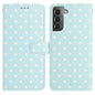 Small Dots Pattern Vegan Leather Phone Case, For Samsung Galaxy S21 FE 5G, For Samsung Galaxy S21 5G, For Samsung Galaxy S21+ 5G, For Samsung Galaxy S21 Ultra 5G, For Samsung Galaxy Note20 Ultra, For Samsung Galaxy Note20, For Samsung Galaxy S20 Ultra ...