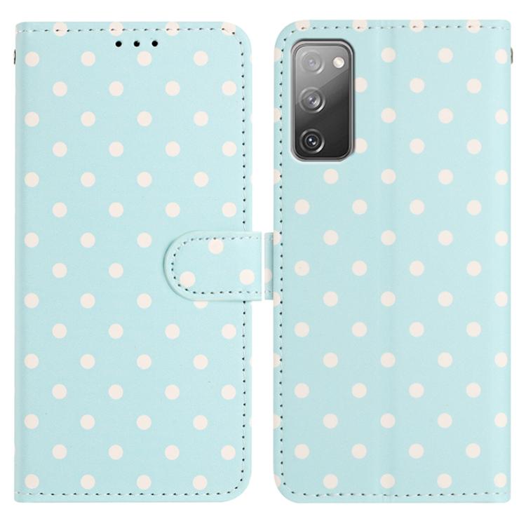 Small Dots Pattern Vegan Leather Phone Case, For Samsung Galaxy S23 FE 5G, For Samsung Galaxy S23 Ultra 5G, For Samsung Galaxy S23+ 5G, For Samsung Galaxy S23 5G, For Samsung Galaxy S20 FE, For Samsung Galaxy S22 Ultra 5G, For Samsung Galaxy S22+ 5G   ...