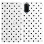 Small Dots Pattern Vegan Leather Phone Case, For Samsung Galaxy S21 FE 5G, For Samsung Galaxy S21 5G, For Samsung Galaxy S21+ 5G, For Samsung Galaxy S21 Ultra 5G, For Samsung Galaxy Note20 Ultra, For Samsung Galaxy Note20, For Samsung Galaxy S20 Ultra ...