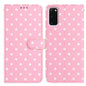 Small Dots Pattern Vegan Leather Phone Case, For Samsung Galaxy S21 FE 5G, For Samsung Galaxy S21 5G, For Samsung Galaxy S21+ 5G, For Samsung Galaxy S21 Ultra 5G, For Samsung Galaxy Note20 Ultra, For Samsung Galaxy Note20, For Samsung Galaxy S20 Ultra ...
