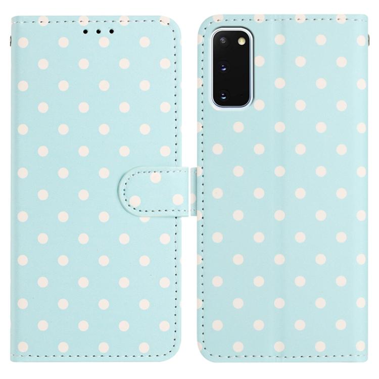 Small Dots Pattern Vegan Leather Phone Case, For Samsung Galaxy S21 FE 5G, For Samsung Galaxy S21 5G, For Samsung Galaxy S21+ 5G, For Samsung Galaxy S21 Ultra 5G, For Samsung Galaxy Note20 Ultra, For Samsung Galaxy Note20, For Samsung Galaxy S20 Ultra ...