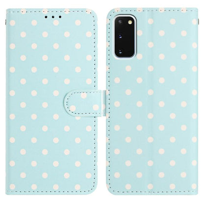 Small Dots Pattern Vegan Leather Phone Case, For Samsung Galaxy S21 FE 5G, For Samsung Galaxy S21 5G, For Samsung Galaxy S21+ 5G, For Samsung Galaxy S21 Ultra 5G, For Samsung Galaxy Note20 Ultra, For Samsung Galaxy Note20, For Samsung Galaxy S20 Ultra ...