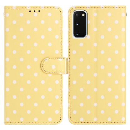 Small Dots Pattern Vegan Leather Phone Case, For Samsung Galaxy S21 FE 5G, For Samsung Galaxy S21 5G, For Samsung Galaxy S21+ 5G, For Samsung Galaxy S21 Ultra 5G, For Samsung Galaxy Note20 Ultra, For Samsung Galaxy Note20, For Samsung Galaxy S20 Ultra ...