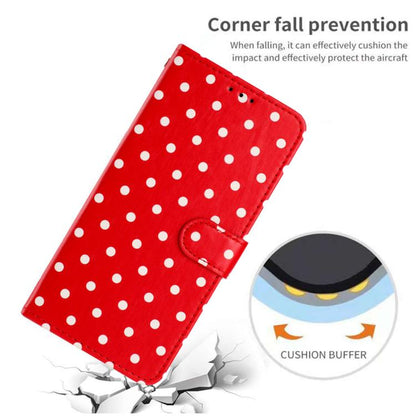 Small Dots Pattern Vegan Leather Phone Case, For Samsung Galaxy S20+